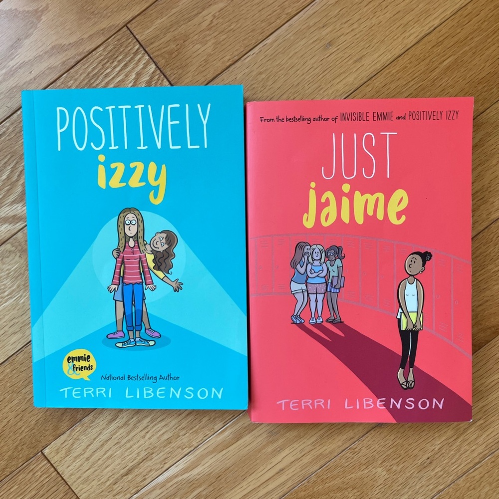 Terri Libenson Book Set - Positively Izzy & Just Jaime